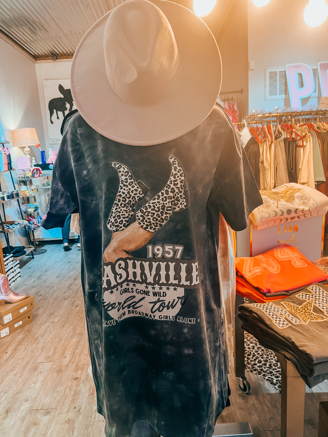 Nashville world tour t shirt dress