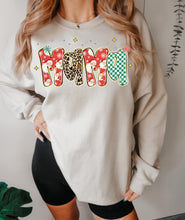 Load image into Gallery viewer, Mama Santa leopard checkered