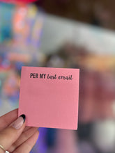 Load image into Gallery viewer, Snarky sticky notes