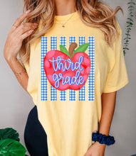 Load image into Gallery viewer, Grades gingham apple