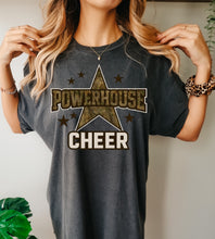 Load image into Gallery viewer, Powerhouse cheer camo star