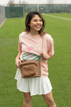 Load image into Gallery viewer, The Crosby faux leather bag