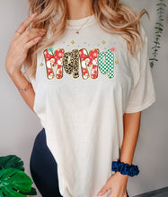 Load image into Gallery viewer, Mama Santa leopard checkered