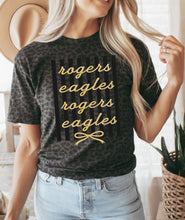Load image into Gallery viewer, Rogers Eagles stripe bow coquette