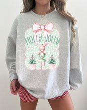 Load image into Gallery viewer, Holly jolly nutcracker bow