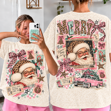 Load image into Gallery viewer, Merry Santa leopard collage