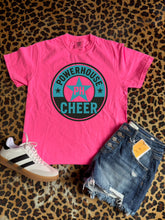 Load image into Gallery viewer, Powerhouse cheer circle retro