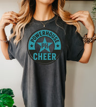Load image into Gallery viewer, Powerhouse cheer circle retro