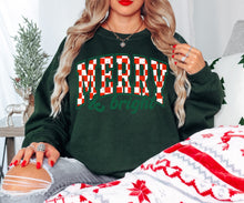 Load image into Gallery viewer, Merry & Bright varsity checkered