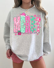 Load image into Gallery viewer, Merry pink & green