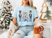 Load image into Gallery viewer, Blue nutcracker + Christmas tree