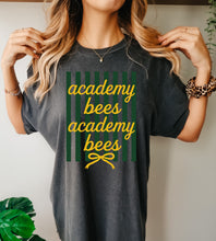 Load image into Gallery viewer, Academy bees stripe bow coquette