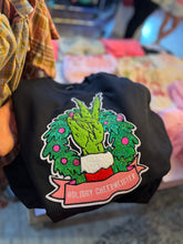 Load image into Gallery viewer, Christmas patch sweatshirt