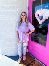 Load image into Gallery viewer, Oversized acid wash tee's