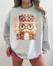 Load image into Gallery viewer, Pink leopard nutcracker