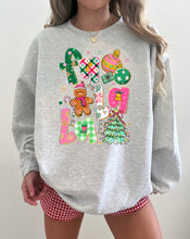 Load image into Gallery viewer, Fa la la la la pink/green
