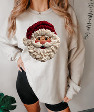 Load image into Gallery viewer, Santa yarn face