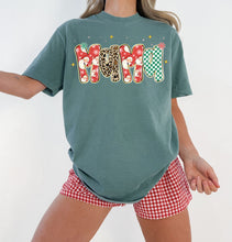 Load image into Gallery viewer, Mama Santa leopard checkered