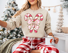 Load image into Gallery viewer, Candy Cane bow