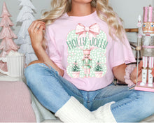 Load image into Gallery viewer, Holly jolly nutcracker bow