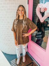Load image into Gallery viewer, Oversized acid wash tee's