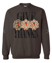 Load image into Gallery viewer, Give thanks turkeys