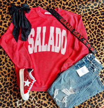 Load image into Gallery viewer, Red corded sweater
