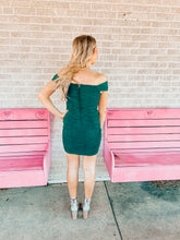 Load image into Gallery viewer, Hunter Green midnight doll womens formal dress, 9
