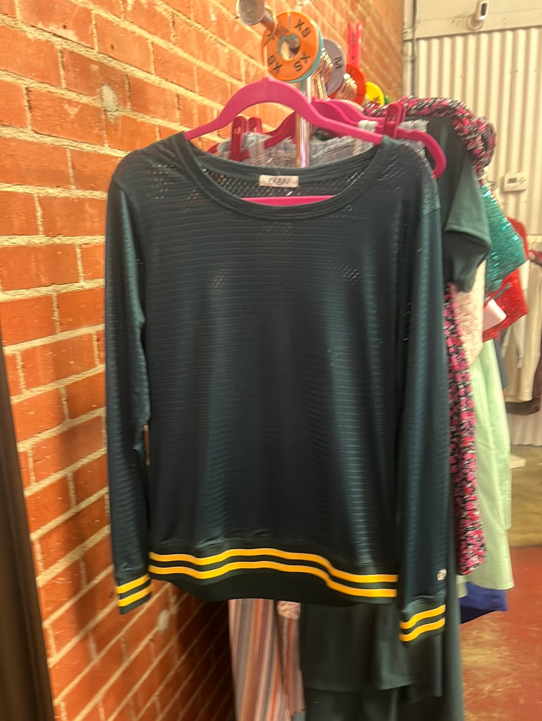 Green NuNu Womens Top, Large