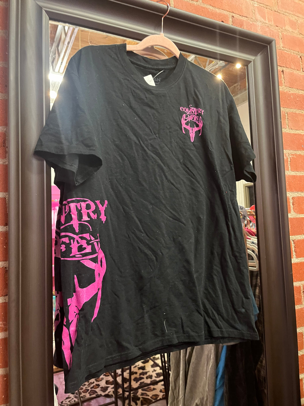 Black Pink Bulldog country life, Large