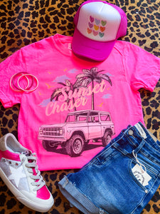 Neon Pink Sunset Chaser