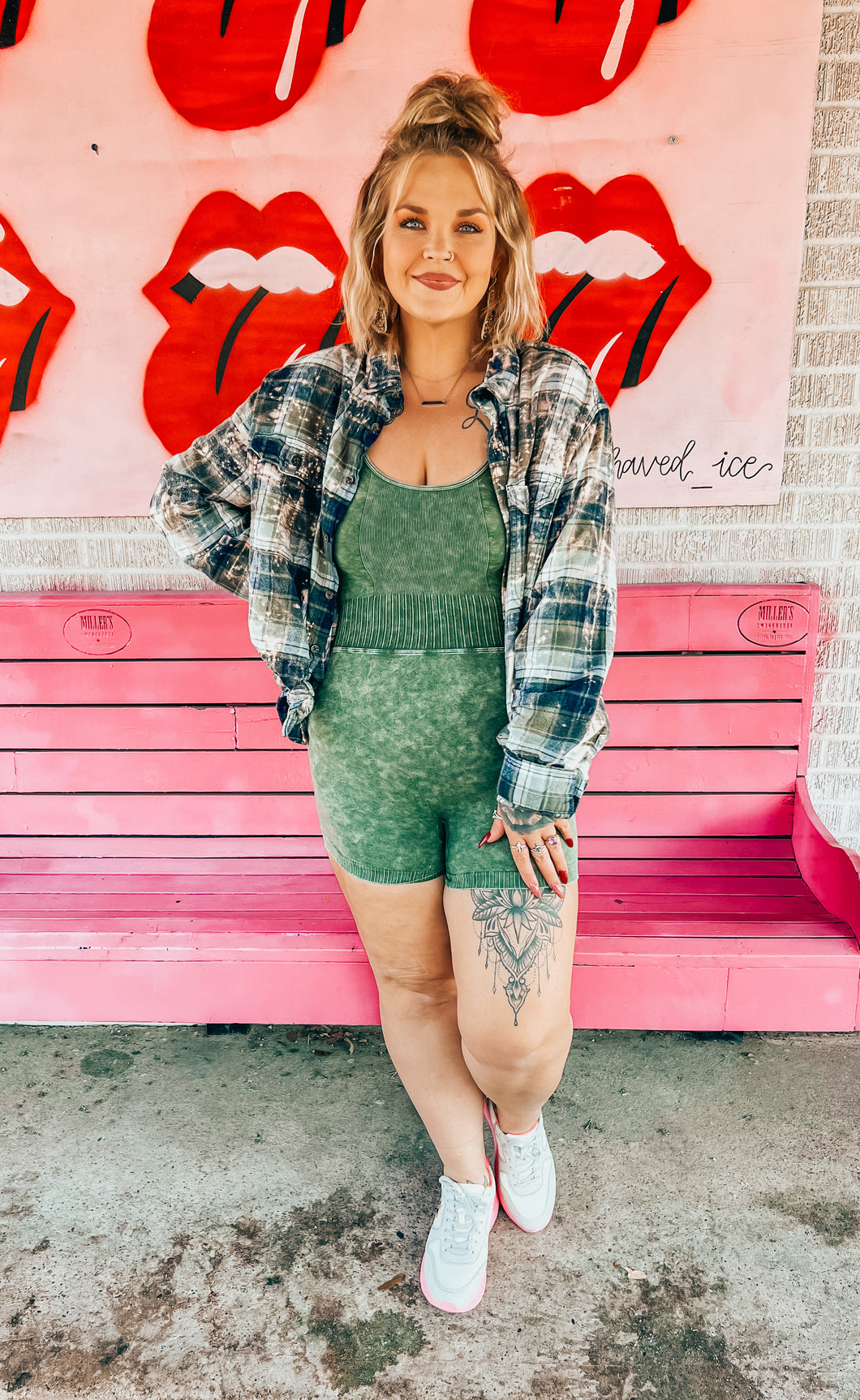 Short spandex body suits