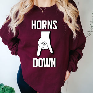 Horns Down