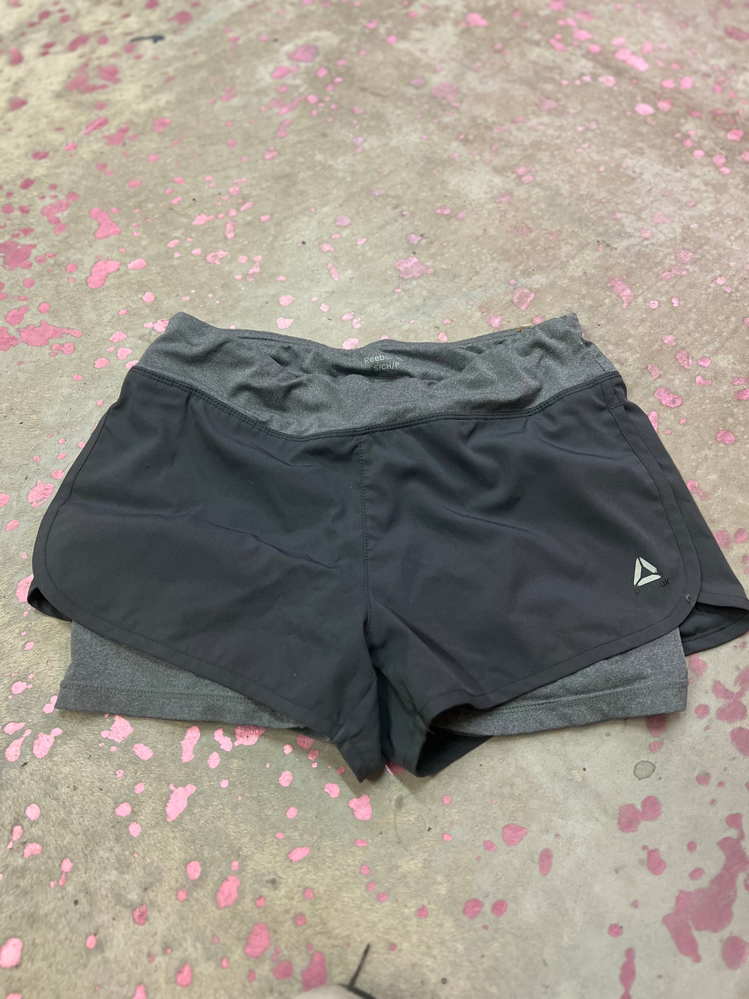 Gray Rebok Shorts, Small