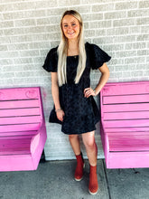 Load image into Gallery viewer, Square neck mini dress
