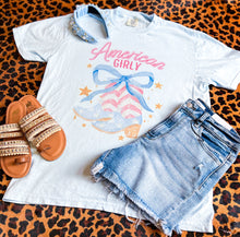 Load image into Gallery viewer, American Girly Tee
