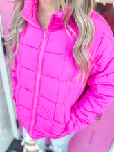 Load image into Gallery viewer, Puffer quilted jacket
