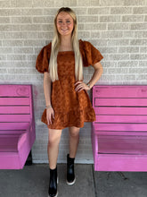Load image into Gallery viewer, Square neck mini dress
