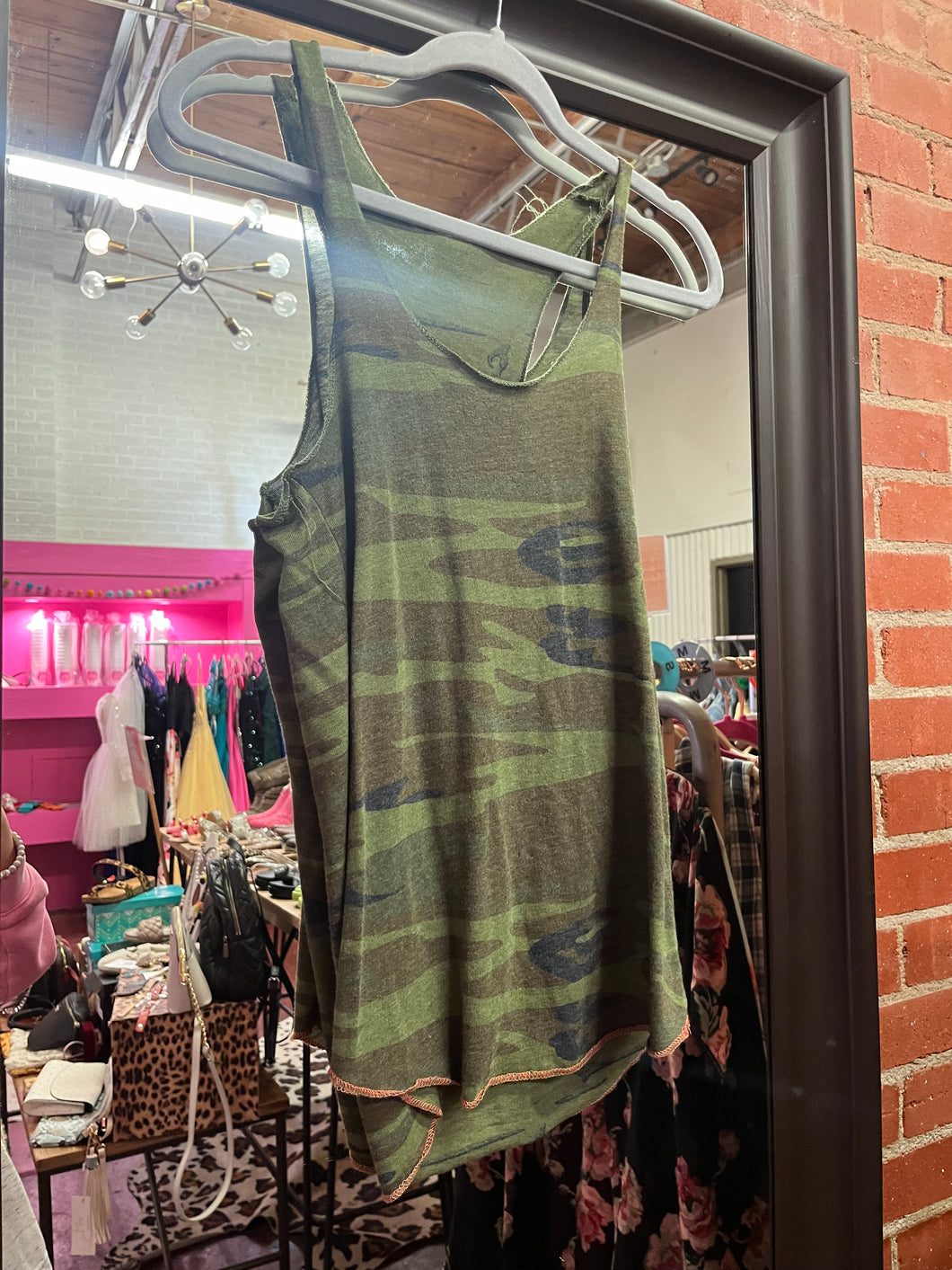 camo alternative Womens Tanks, Small