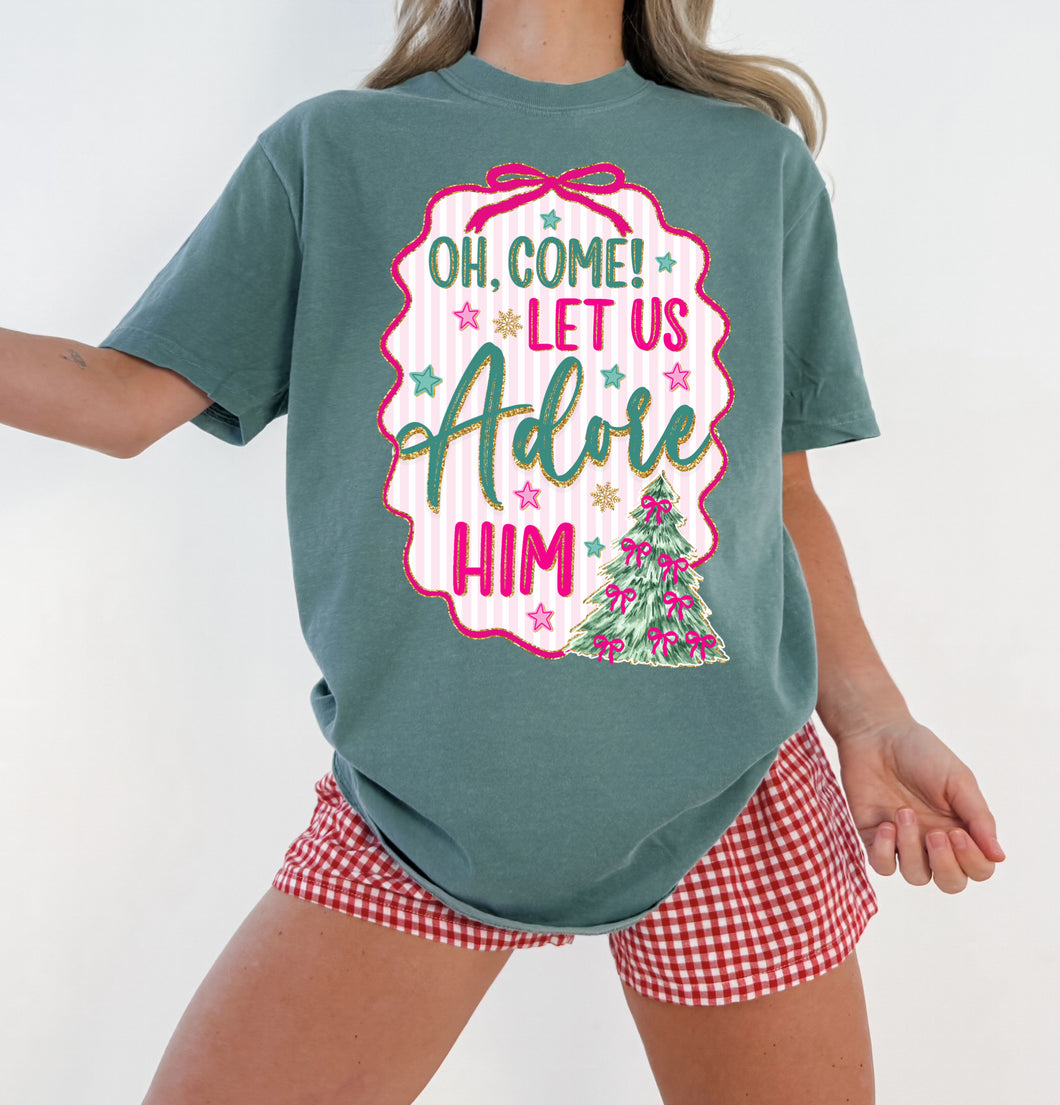 Oh come let us adore him