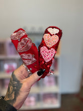 Load image into Gallery viewer, Valentines headbands
