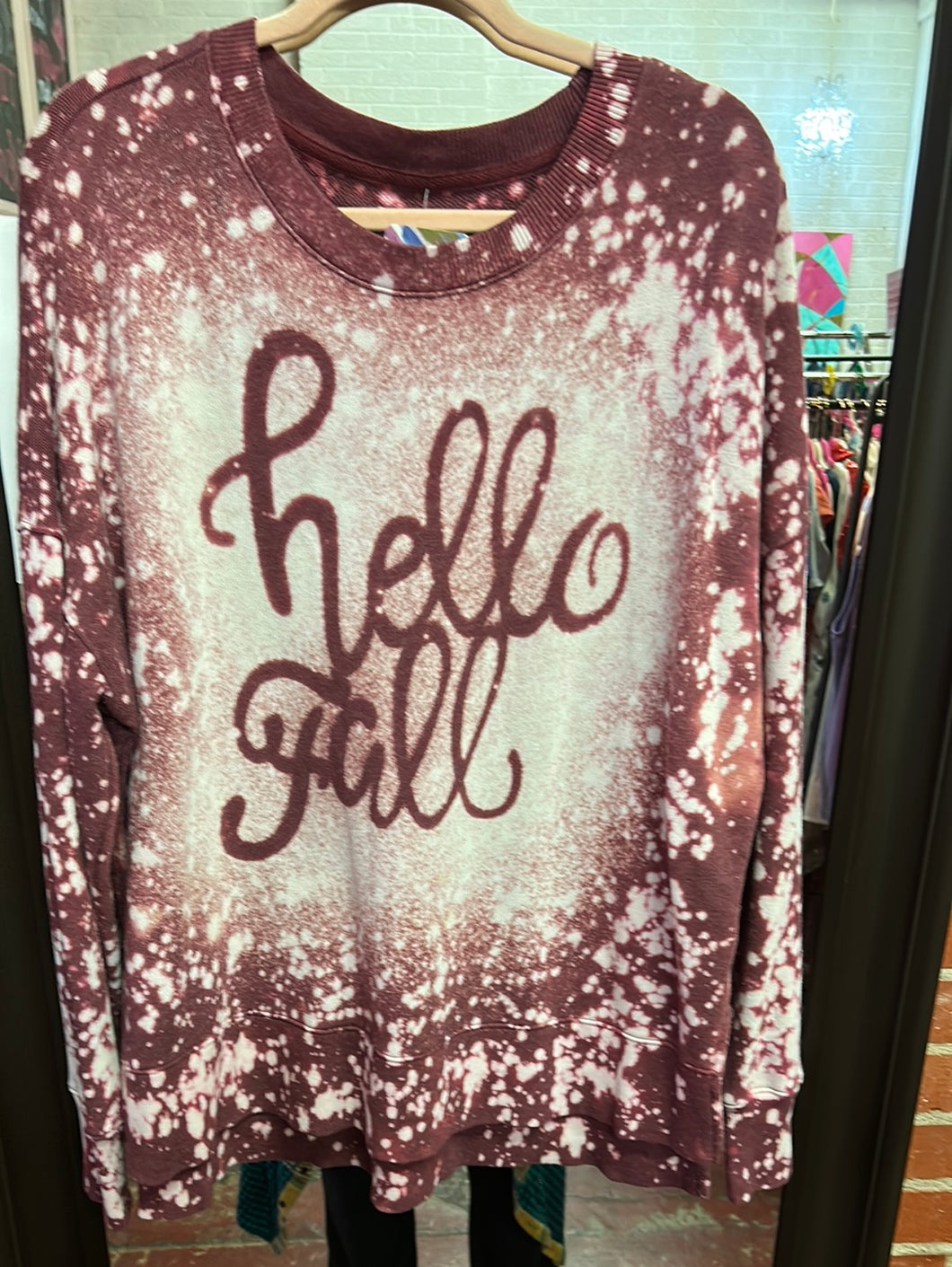 Maroon Time & True Sweatshirt, XL