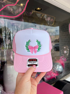 Trucker hats w/ sayings and designs