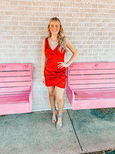Load image into Gallery viewer, Red honey and rosie womens formal dress, Medium
