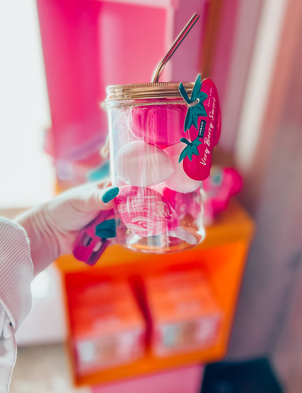 Blenders with cup and straw