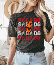 Load image into Gallery viewer, Salado eagles basketball lightning bolt repeat

