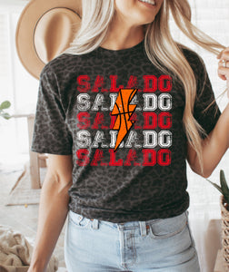 Salado eagles basketball lightning bolt repeat