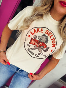 Lake Belton Circle Retro design