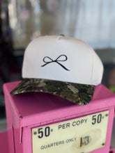 Load image into Gallery viewer, Coquette Bow embroidered hat
