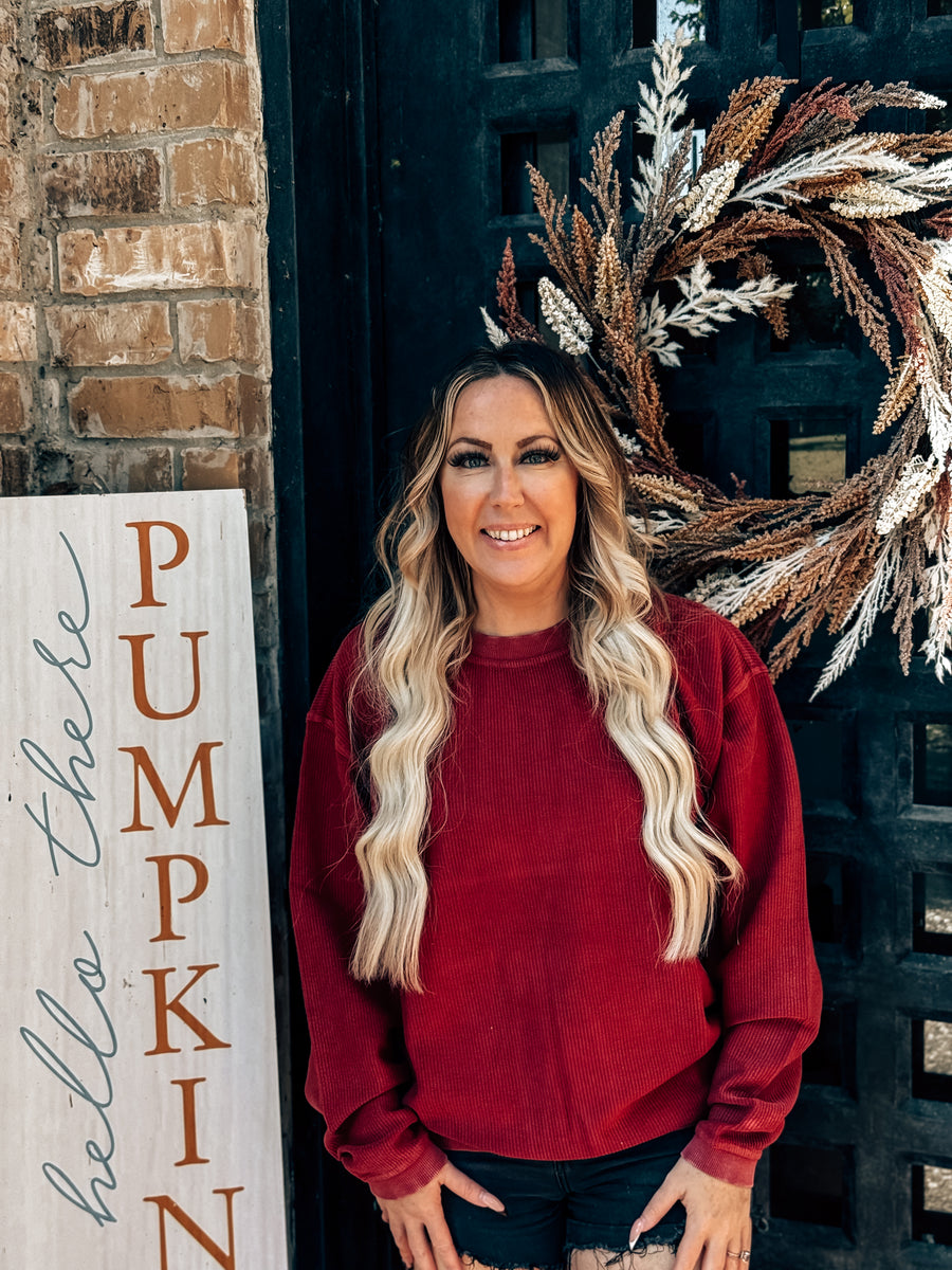 Blank corded sweaters 2025 – Pink Bulldog Boutique